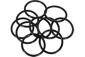 uxcell 10Pcs AS-329 O-Rings, Nitrile Rubber O-Rings 2" ID, 2-3/8" OD, 3/16" Width Round Sealing Gasket for Automotive Machine