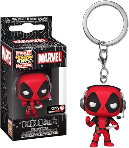 deadpool mystery pocket pop keychain