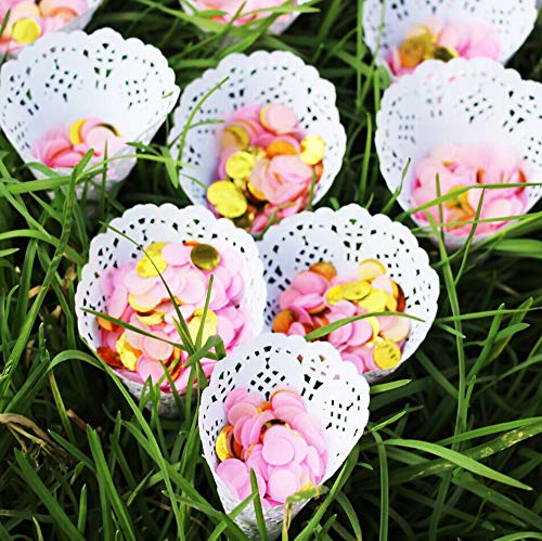 Pink Confetti 10mm Tissue Paper Confetti Party or Wedding Decoration Pack of 3000 Pieces