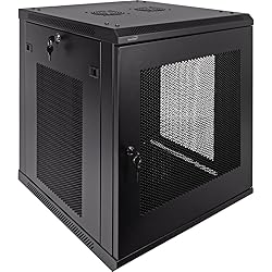 NavePoint 12U Server Rack - 23.6' Deep, Wall Mount