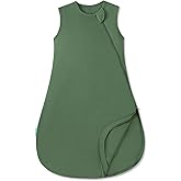 PurComfy Supersoft Sleep Sack 0.5 TOG, Premium Bamboo Viscose Sleeping Bag Thin Baby Wearable Blanket 2-Way Zipper Sleep Sack