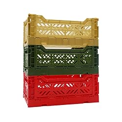 Collapsible Storage Box, Foldable Crate Organizer