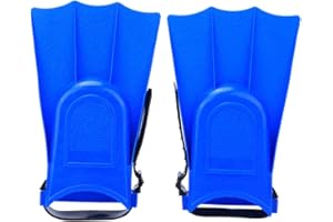 NOENNULL Swimming Fins for Kids, Short Flippers for Snorkeling, Swimming Training Fins for Swimming and Diving for Kids, Girls, Boys, Beginners