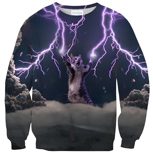 Cat Lightning Sweatshirt