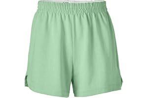 Soffe Girls' Authentic Cheer Shorts – Soft Cotton Blend Gym Shorts for Cheerleading, Dance, Running, Fitness, & Casual Wear