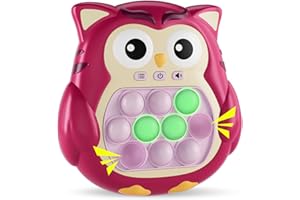 Fast Push Pop Game Light-Up Fidget Toys for Kids 6-14, Sensory Toys for Autism Christmas/Birthday/Travel Gifts for Toddler Bo