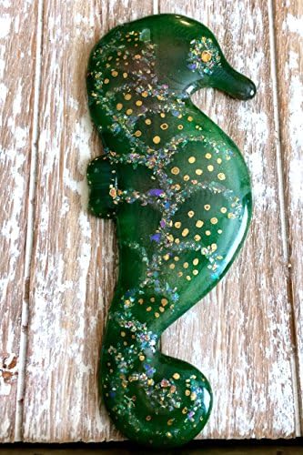 Fused Glass Seahorse Wall Art or Suncatcher