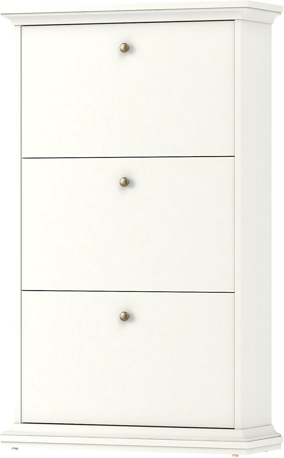 3 drawer shoe cabinet on Storage Organization White Tvilum 703094949 Sonoma 3 Drawer Shoe Cabinet Home Signstv Co Ke