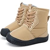 BMCiTYBM Toddler Baby Winter Snow Boots Boy Girl Faux Fur Warm Non Slip First Walking Infant Shoes