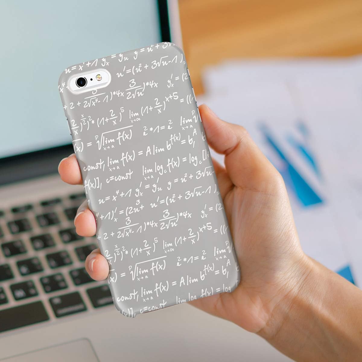 Amazon Com Customize Phone Protective Cover Love Math Cool Mathematical Formula Design Ultra Slim Protective Hard Plastic Case Cover For Cover Phone Case For Iphone 7 8