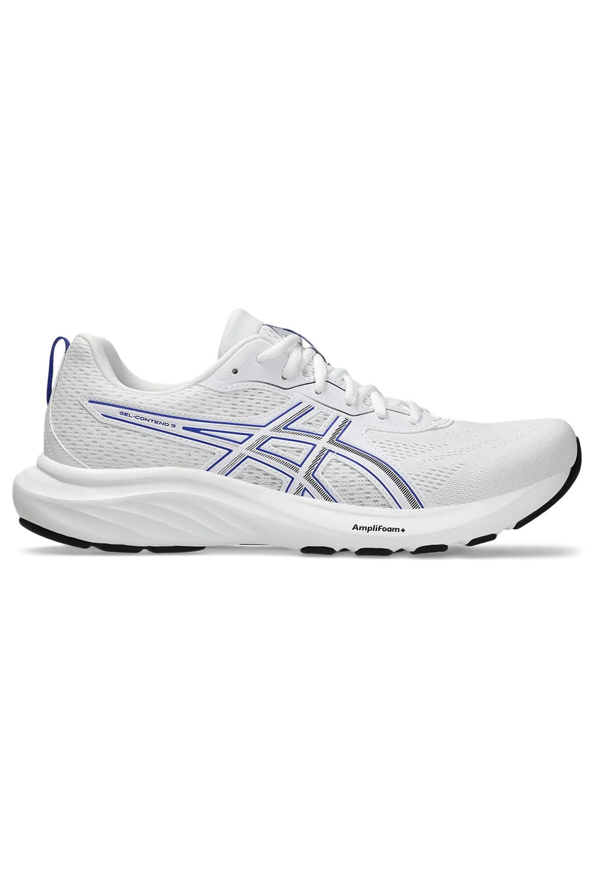 Asics Herren Gel-Contend 9 Sneaker, White Dark Cobalt, 6.5 US Image