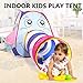 ihoven Kids Play Tent Crawl Tunnel and Ball Pit Set, Children and Kids Pop Up Play House for Boys, Girls, Babies and Toddlers with Zippered Storage Bag