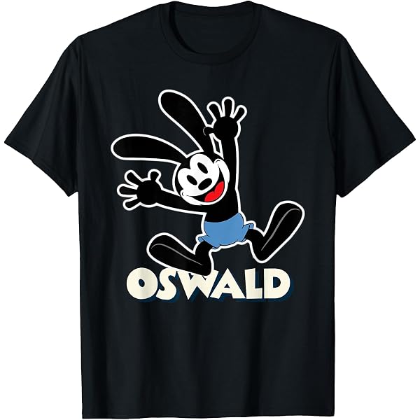 Amazon.com: Disney Epic Mickey Oswald The Lucky Rabbit Portrait T