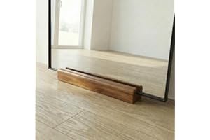 DSKMJT Large Solid Wood Mirror Holder - Non-slip, Suitable for Mirror Frames - Brown