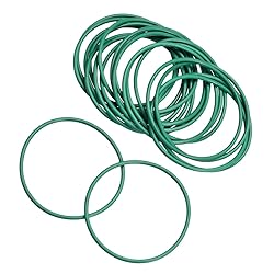 uxcell Fluorine Rubber O-Rings, 36mm OD 33mm ID