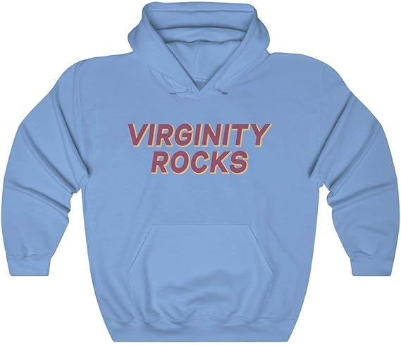 virginity rocks hoodie amazon