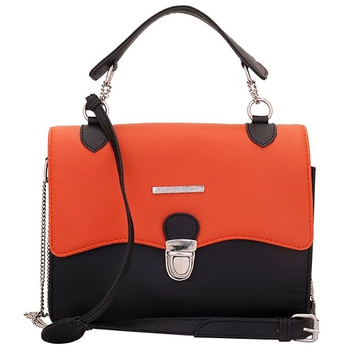 Lapis O Lupo Coral Womens Sling Bag (Orange)