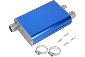 Copgge 24mm Diesel Heater Exhaust Muffler Parking Air Heater Muffler Silencer Generator Exhaust Muffler Kit with Clamp Fits For Eberspacher Webasto Air Heater, for Chinese Diesel Heater