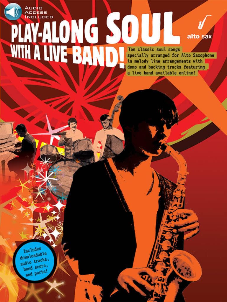 Alto Sax Book & CD (Play Along Soul With Live Band)