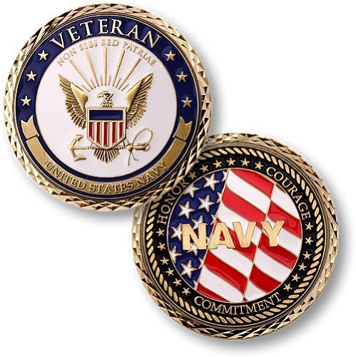 Northwest Territorial Mint U.S. Navy Veteran Challenge Coin