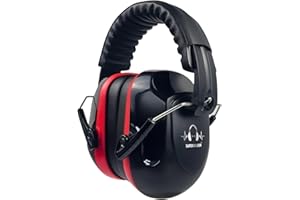 SAFEBUILDER Ear Muffs Noise Reduction SNR 33dB Adjustable Lightweight Safety Earmuffs Sound Proof Noise Cancelling ANSI