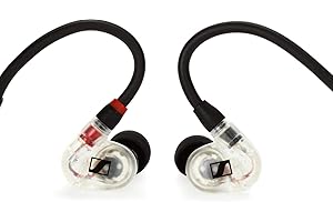 Sennheiser Professional IE 100 PRO Dynamic In-Ear Monitoring Headphones, Clear