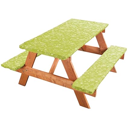 Amazon Com Covers For The Home Elastic Picnic Table Cover