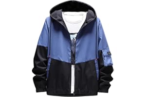 2023 Men's Windproof Trench Coats Lightweight Windbreaker Jackets Stylish Outdoor Shell Outwear for Hiking,Travel,Climbing