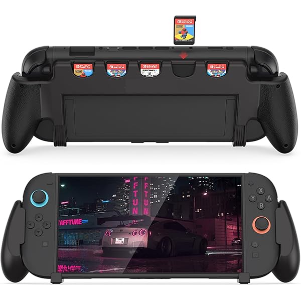Amazon.com: Mcbazel Console Grip with 5 Game Slots Compatible with