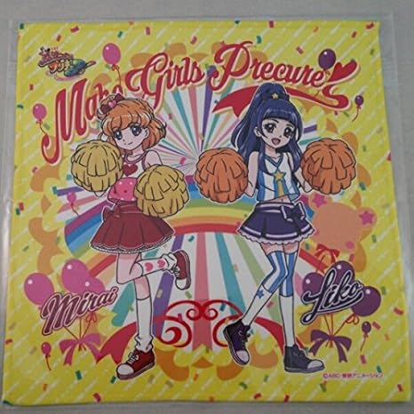 Amazon プリティストア限定 魔法使いプリキュア 月替わり商品 ５月 チアフェスティバル マイクロファイバータオル アニメ 萌えグッズ 通販