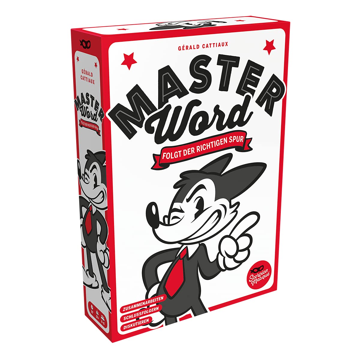 Asmodee | Le Scorpion Masqué | Master Word | Party Game | Guessing Game | 2-6 Players | From 12+ Years | 15+ Minutes | German
