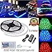 econoLED 5m 16.4ft RGB Color Changing SMD 5050 Led Strip Lighting Kit, 300leds SMD 5050 Waterproof Flexible Led Strip Lights Kit, with 44keys Remote & 12v 5a 60w Power Adapter