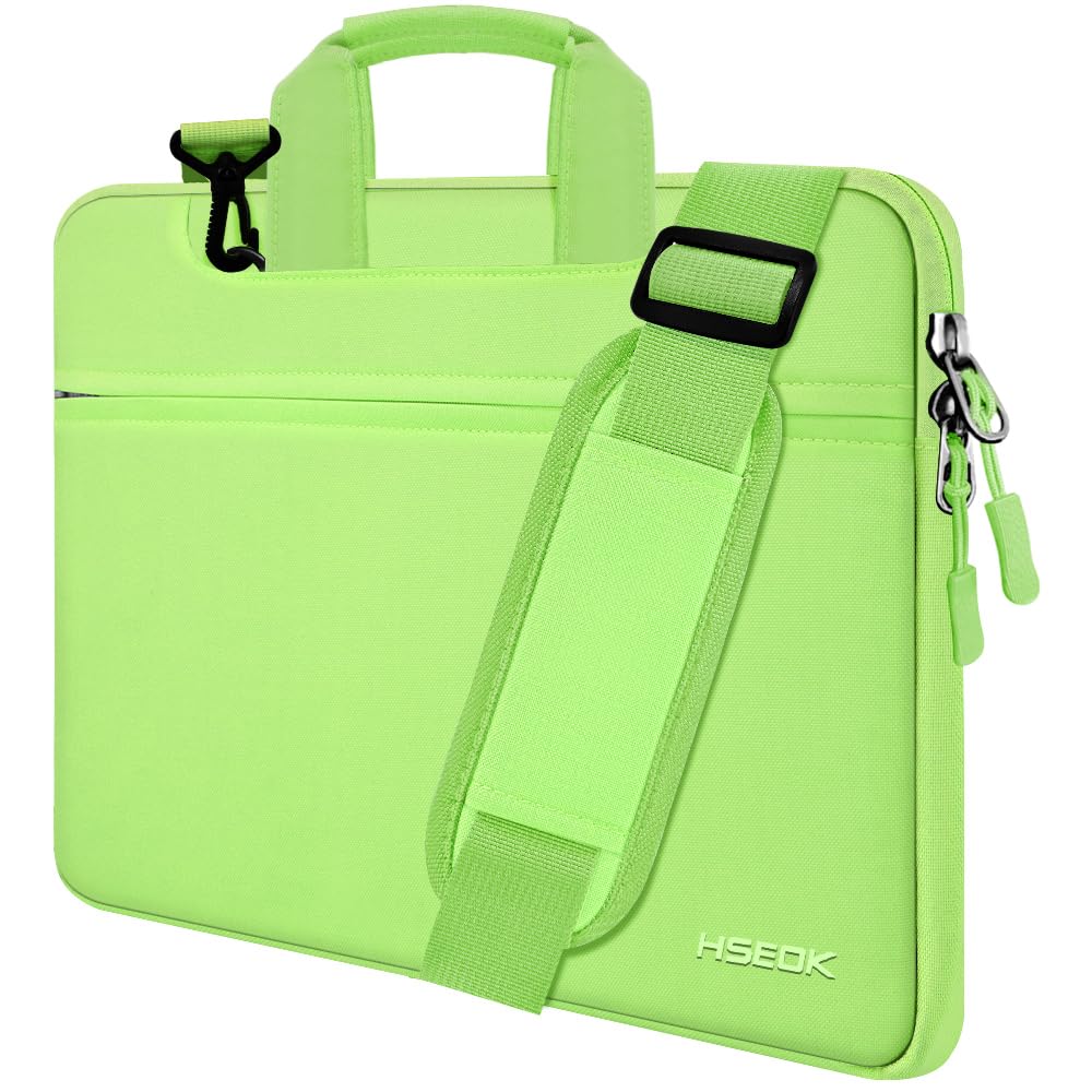 HSEOK Laptop Shoulder Bag 13 13.3 14 Inch Case Compatible with MacBook Pro/Neo 14" M5/M4/M3/M2/M1,Mac Air/pro/Neo 13" and Most 13 13.3 14 Notebooks,Spill-Resistant Briefcase,F02g01