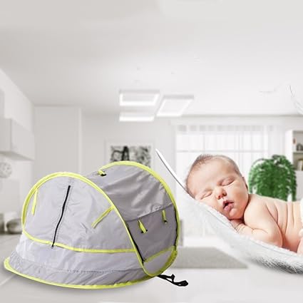 Xgz Tente Pour Bebe Avec Protection Uv Pliable Pour Bebe Moustiquaire Automatique Abri Pour Bebe Tente Anti Moustiques Tente Pour Randonnee Camping Plage Amazon Fr Sports Et Loisirs