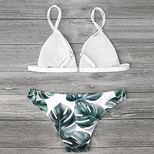 Women Bikini Swimwear,Women's Two Piece Monokini Swimsuits Sexy Tankini Bathing Suit Cheeky Retro Beachwear Underwear