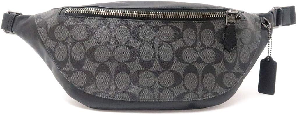Amazon コーチ Coach バッグ メンズ ショルダーバッグ 斜めがけ ウエストバッグ ボディーバッグ ベルトバッグ シグネチャー qbmi5 アウトレット品 並行輸入品 ボディバッグ ワンショルダー