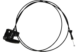AAHYWM New Hood Release Cable With Handle Fit 1995-2002 Chevy GMC C1500 C2500 C3500 K1500 K2500 K3500 Suburban Tahoe Yukon / 1999-2000 Cadilla Escalade Hood Latch Lock Cable Handle