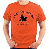 Brisco Brands Camp Half Blood Greek Mythology Graphic T Shirt Men or Women