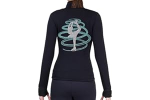 NY2 SPORTSWEAR Figure Skating Polartec Polar Fleece Jacket with Rhinestones JR254MIX - Child Sizes