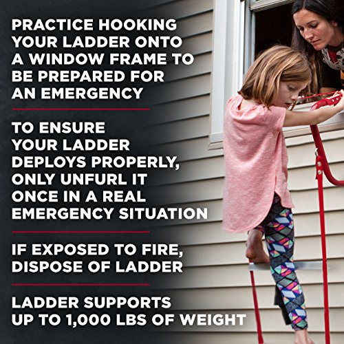 Premium Emergency Fire Escape Ladder TwoStory (13Foot Long) For
