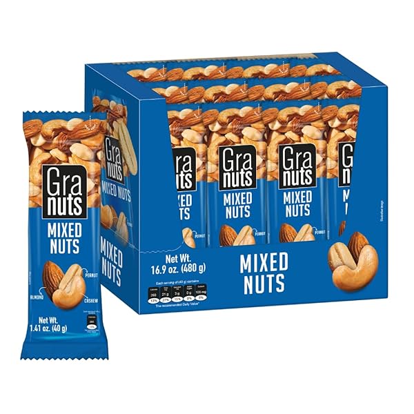 GRANUTS MIXED NUTS | ALMONDS, PEANUTS & CASHEWS...