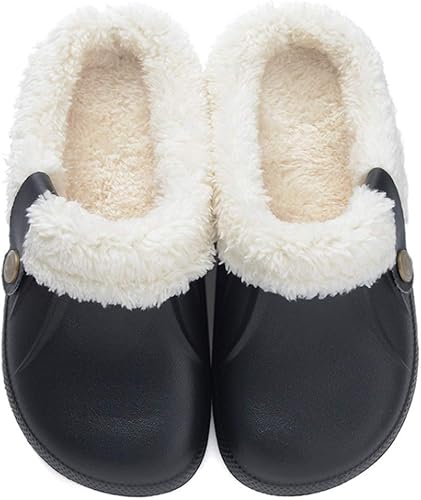 Flyd Pantoufles D Hiver Pour Homme Et Femme Doublure Chaude Chaussons Antiderapants En Peluche Amazon Fr Chaussures Et Sacs