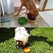 Comsun 3-Pack Collapsible Dog Bowl, Foldable Expandable Cup Dish for Pet Cat Food Water Feeding Portable Travel Bowl Blue Green Yellow