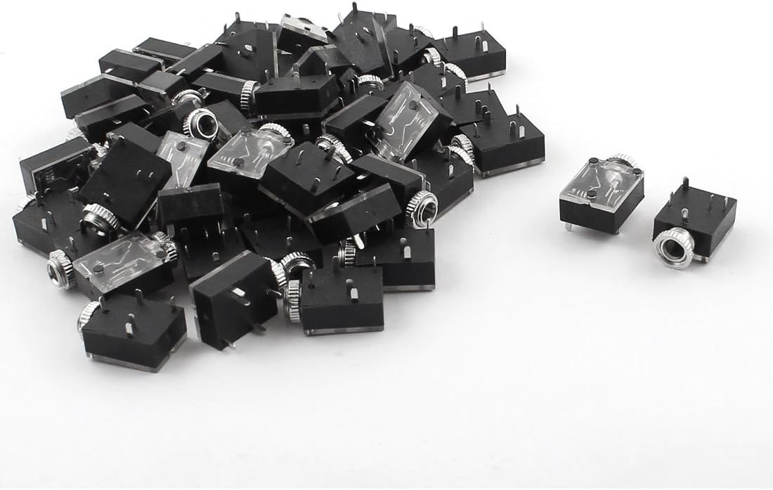 Accessory Kits uxcell 3.5mm Headphone Jack Female Audio Socket