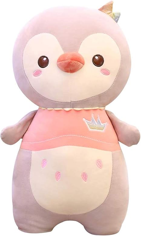 Amazon Co Jp ペンギンぬいぐるみ ぬいぐるみぬいぐるみペンギン人形寝枕 赤ちゃんや子供に適したぬいぐるみ 16インチ ピンク 40cm ホーム キッチン