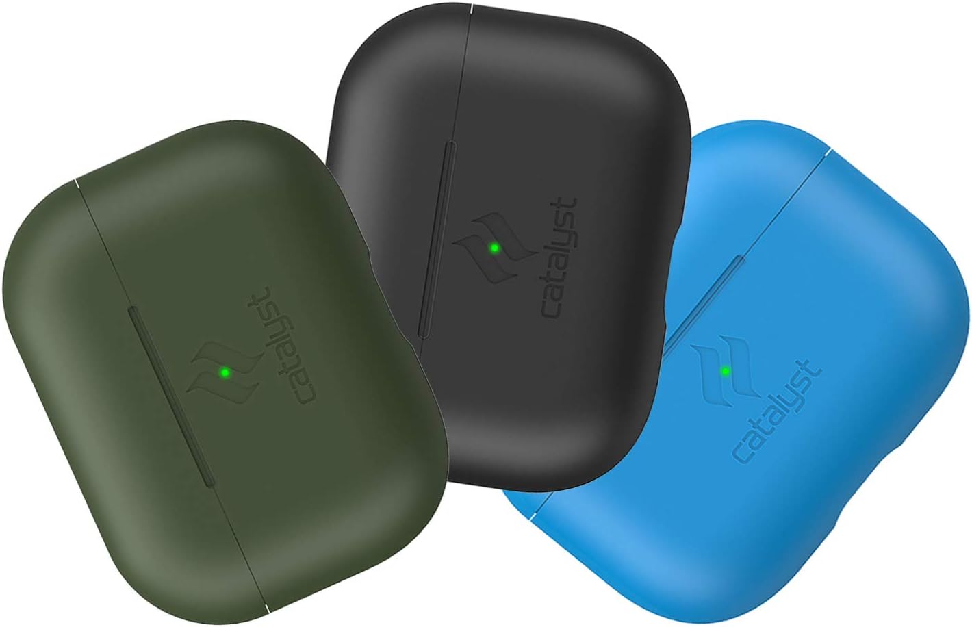 Catalyst 3 X Slim Case for AirPods Pro Skin for Apple AirPods Pro Charging Case, Interchangeable Colors, Protective Cover Soft Skin, Compatible Wireless Charging