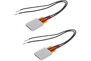 Bestol 2pcs PTC Heating Element 5W-50W AC DC 12V 220 Degree consistant Temperature Ceramic Thermostatic