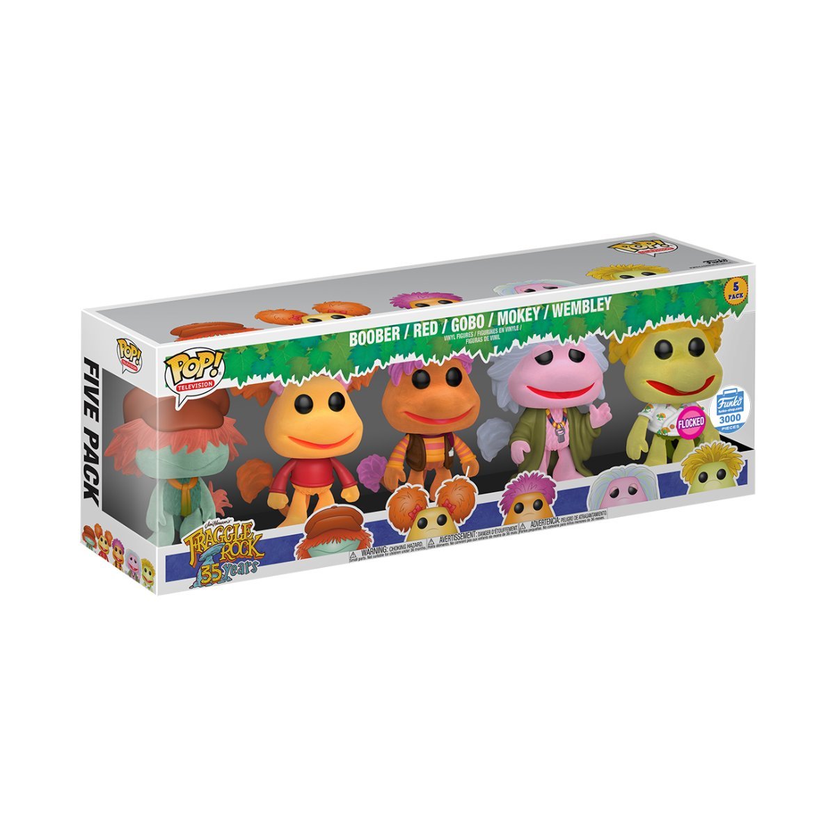 POP Television: Flocked Fraggle Rock 5-pack LE 3000