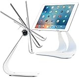 Thought OutStabile Pro Pivoting iPad Stand - White - Made in USA - Compatible with Apple iPad