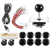 XCSOURCE Zero Delay Arcade Game USB Encoder PC Joystick DIY Kit for Mame Jamma & Other PC Fighting Games AC426